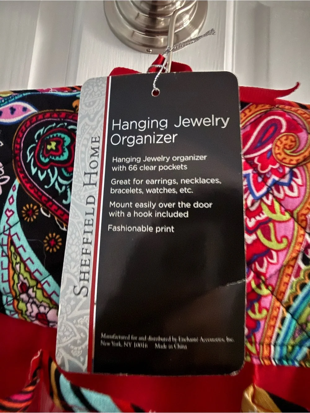 NWT Hanging Jewelry Organizer
